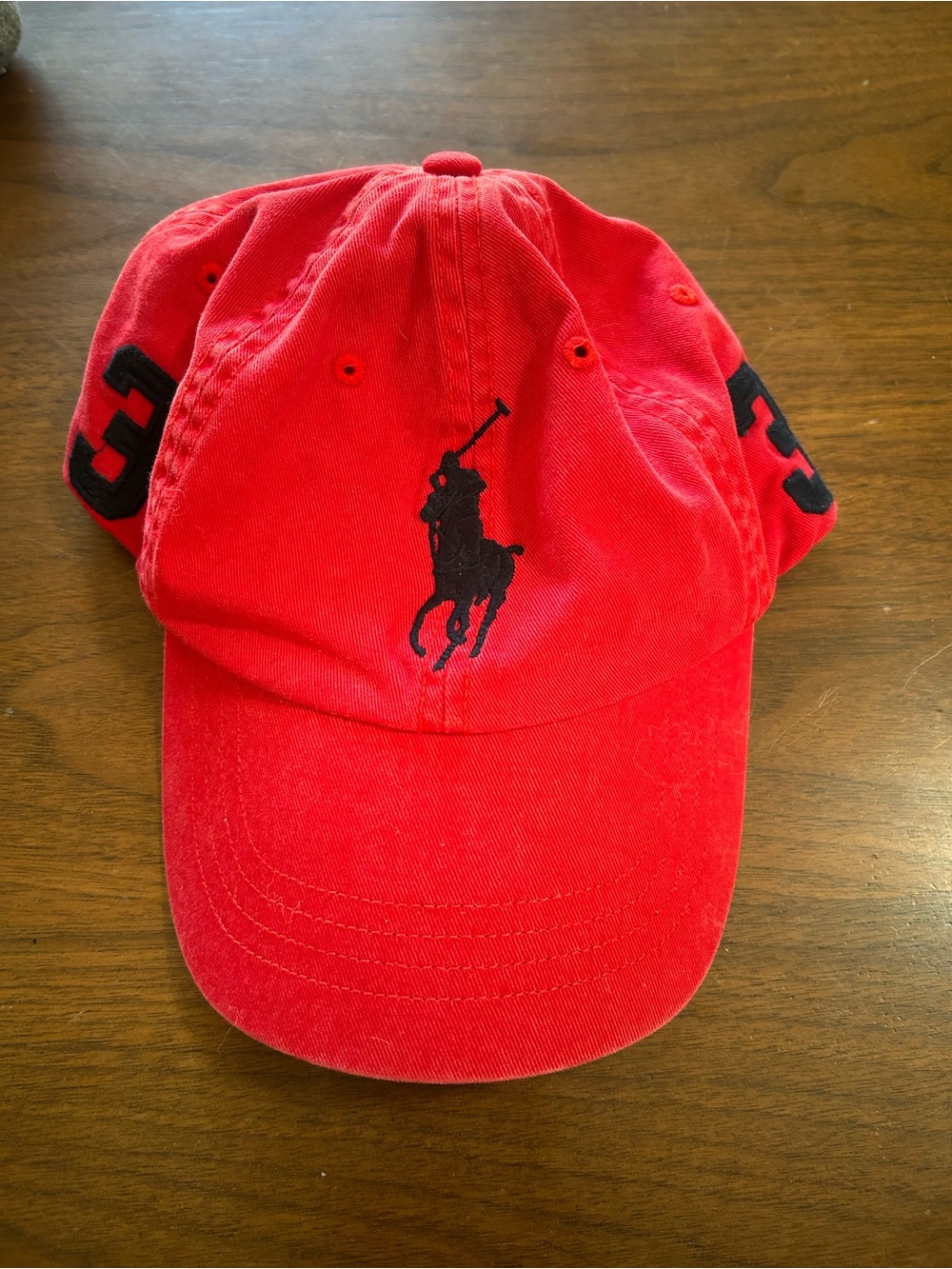 POLO Ralph Lauren Red Baseball Cap Hat  Women’s